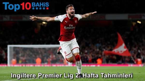 Giroud Arsenal-Leicester maçı gol sevinci